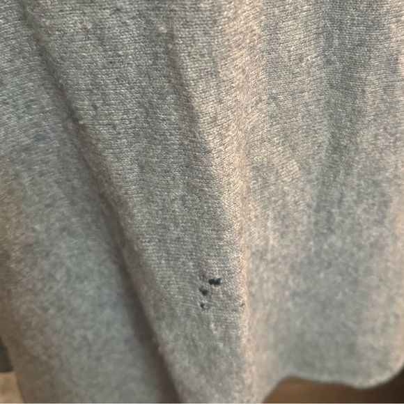 CASHMERE CHARTER CLUB LUXURY Boat Neck Gray Cashmere Sweater Size Medium Luxury - Picture 8 of 10